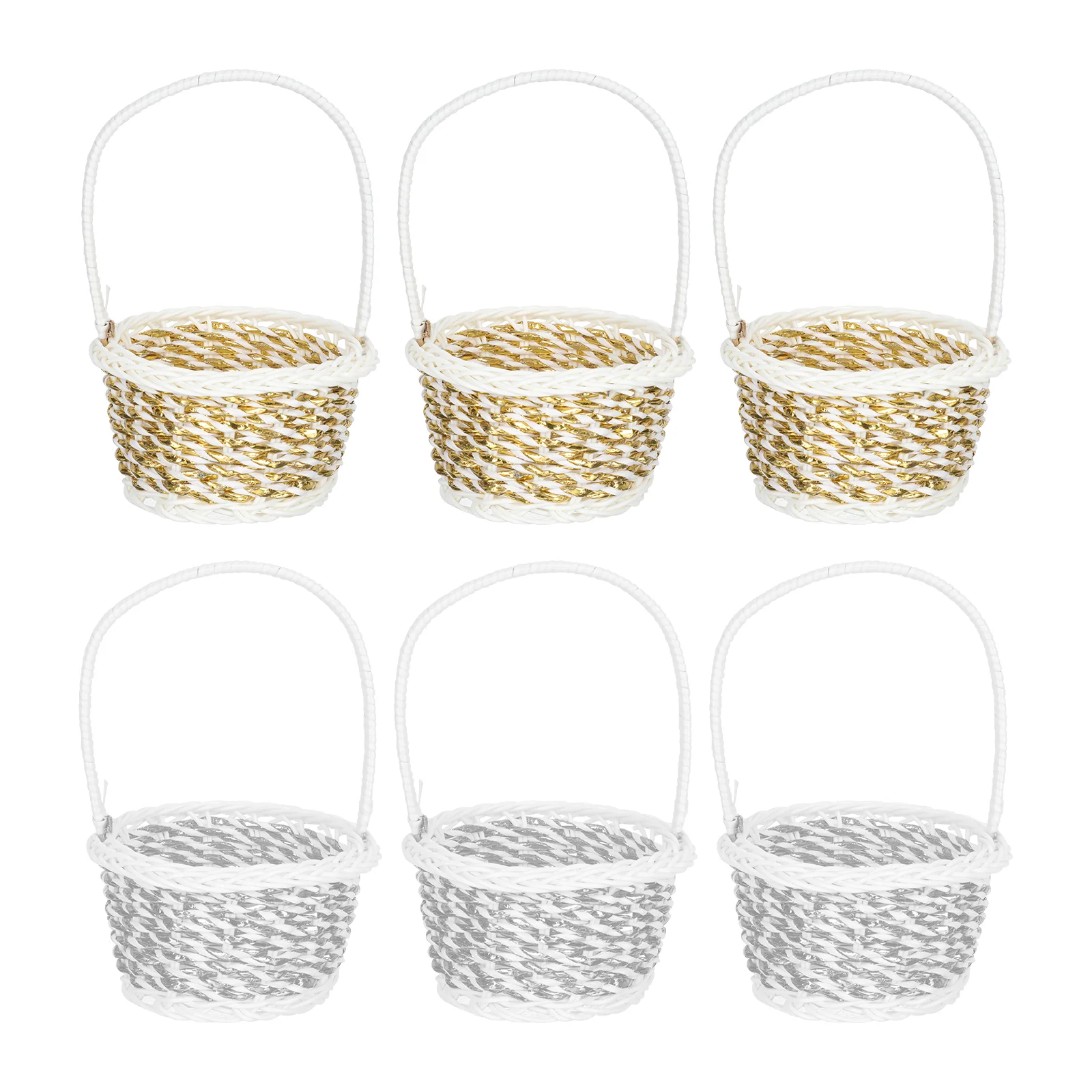 

Basket Storage Flower Baskets Woven Rattan Egg Fruit Sundries Home Wicker Mini Candy Easter Wall Hanging Bread Shelf Desktop