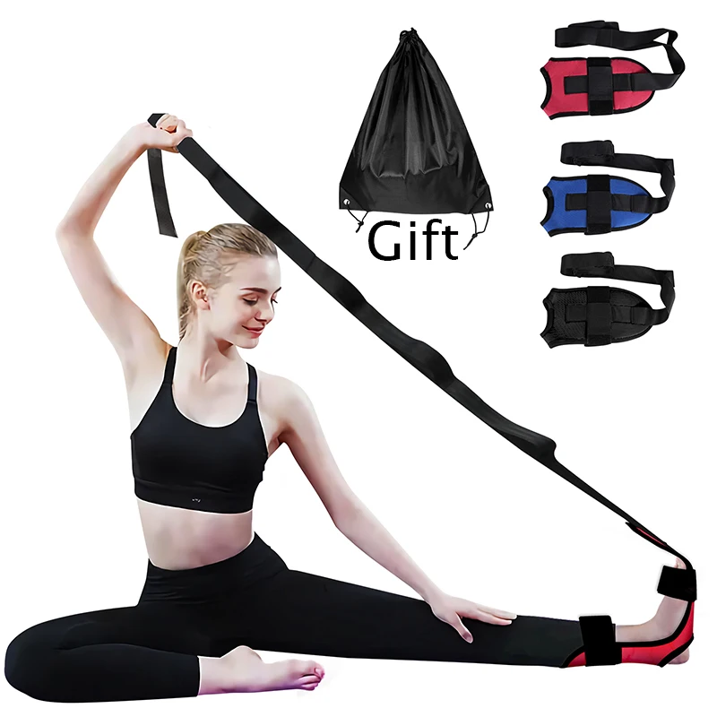 

Yoga Flexibility Fascia Stretcher Ankle Leg Stretching Dance Gymnastics Ballet Trainer Leg Fasciitis Correction Yoga Belt