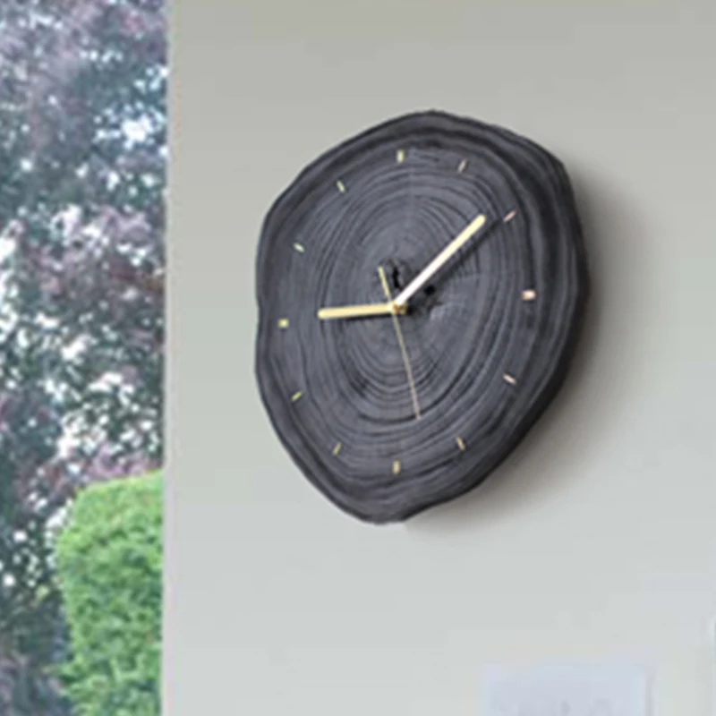 

Advanced Minimalist Wall Clock Modern Wood Electronic Design Wall Clock Nordic Creative Reloj De Pared Para Sala Wall Decor