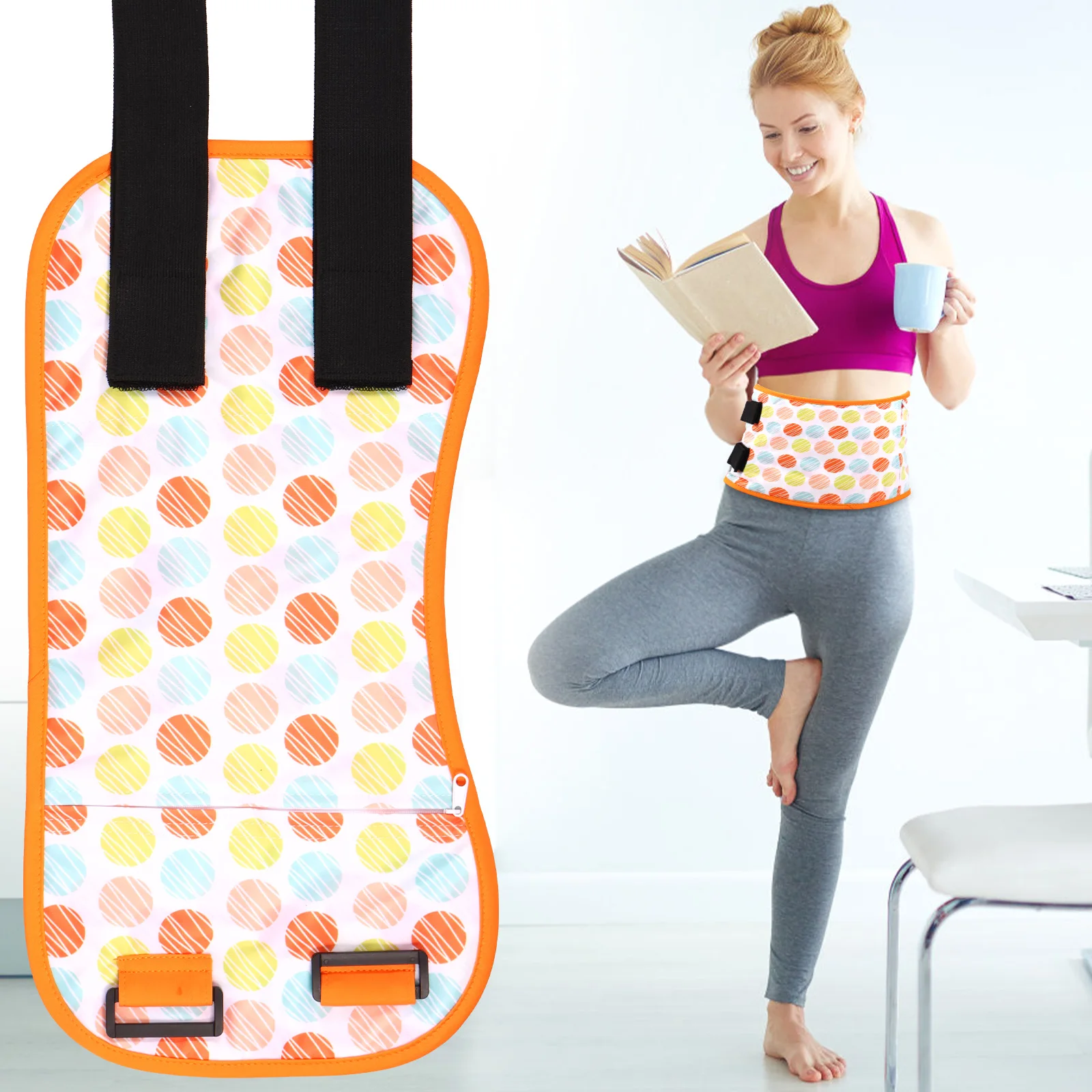 

Поясная сумка для эфирных масел, компактная сумка для жира без порядок, мягкие и удобные регулируемые эластичные ремни