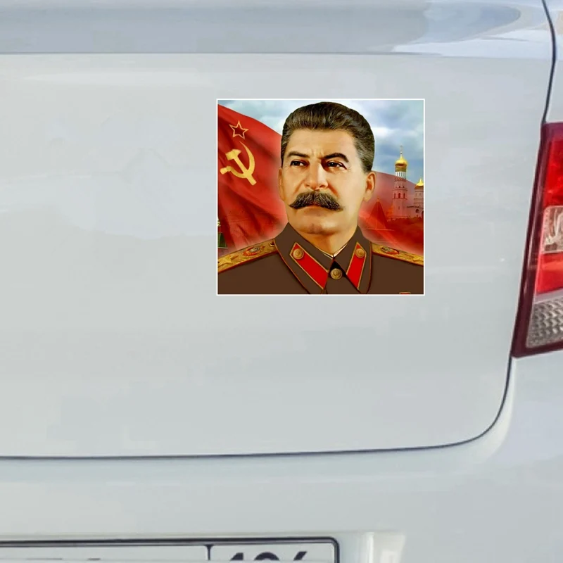 

Три мишки WCS823 13X14cm Сталин CCCP Victory красочные наклейки аксессуары для мотоциклов