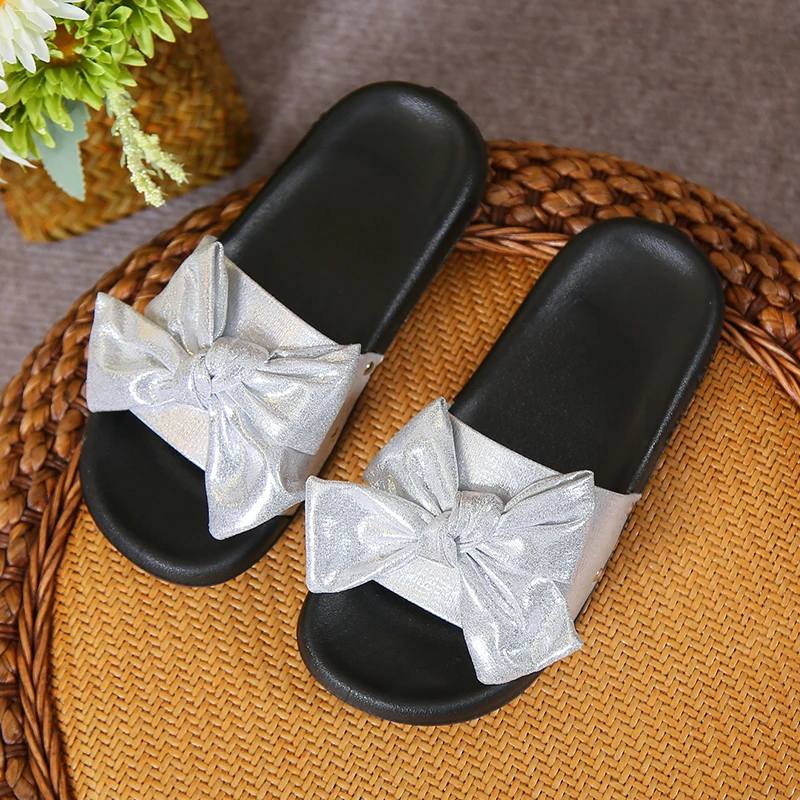 

Шлепанцы женские пляжные, мягкие сланцы, бант, Эва, летняя модная обувь, 2023