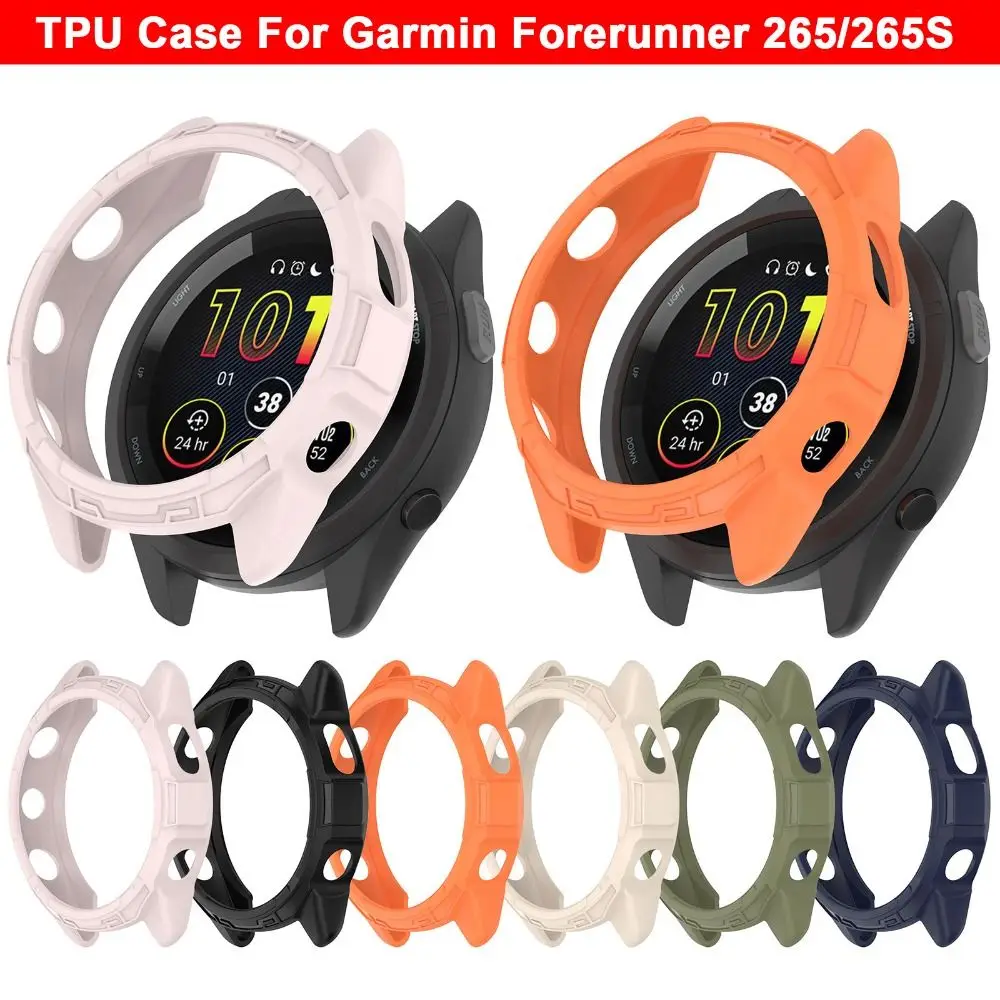 

Watch Bezel Frame For Garmin Forerunner 265/265S Smart Bracelet Shell Screen Protectors Cover for Garmin Forerunner265/265S Case