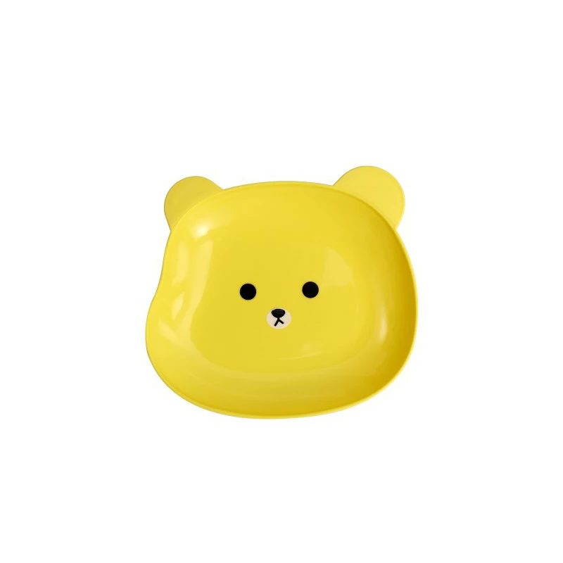 

Round Edges Without Burrs Creative Tableware Household Handle Hole Design Food-grade Snack Plate Creative Tableware