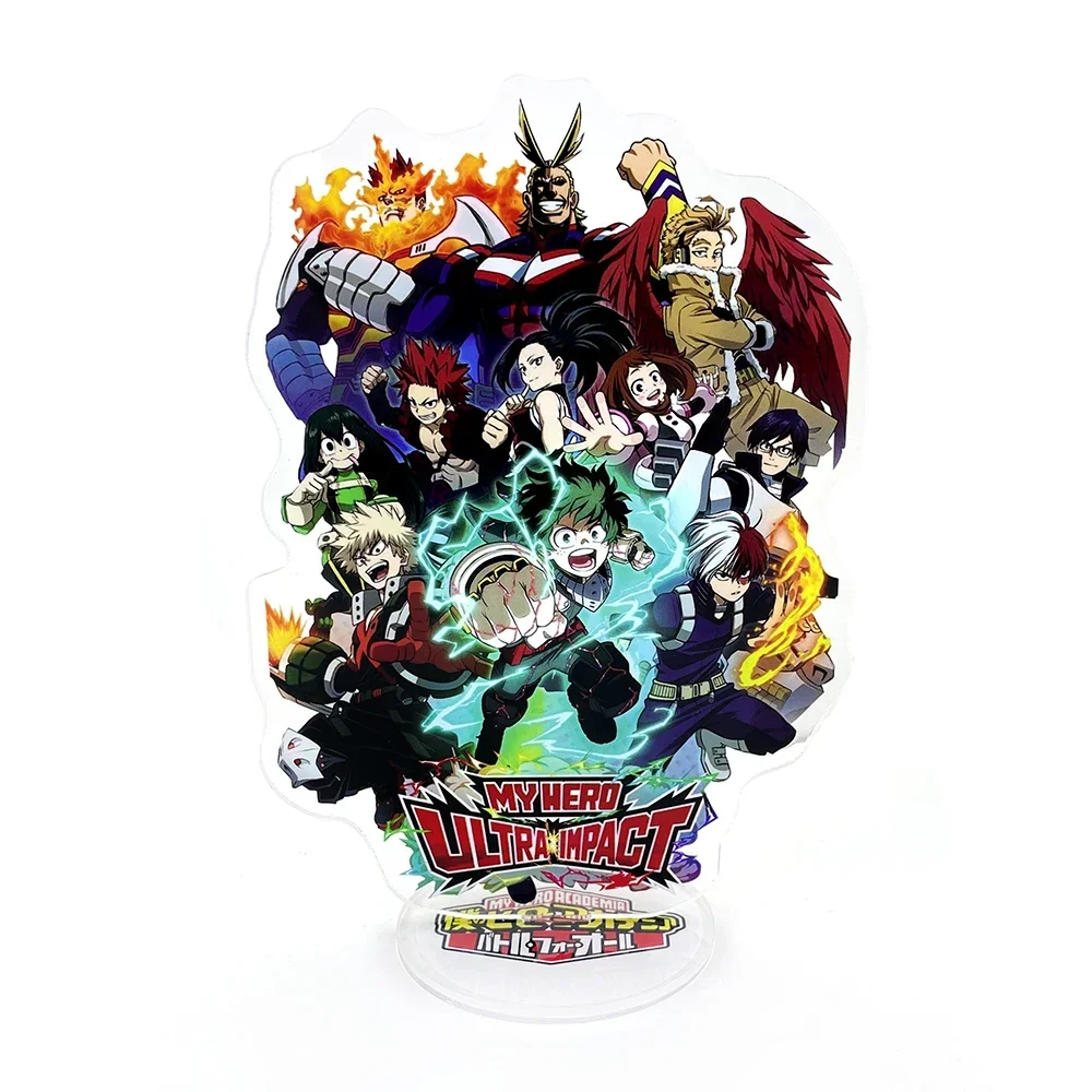 Boku no Todoroki Midoriya Bakugo Hawks Endeavour All Might акриловые статуэтки украшение стола