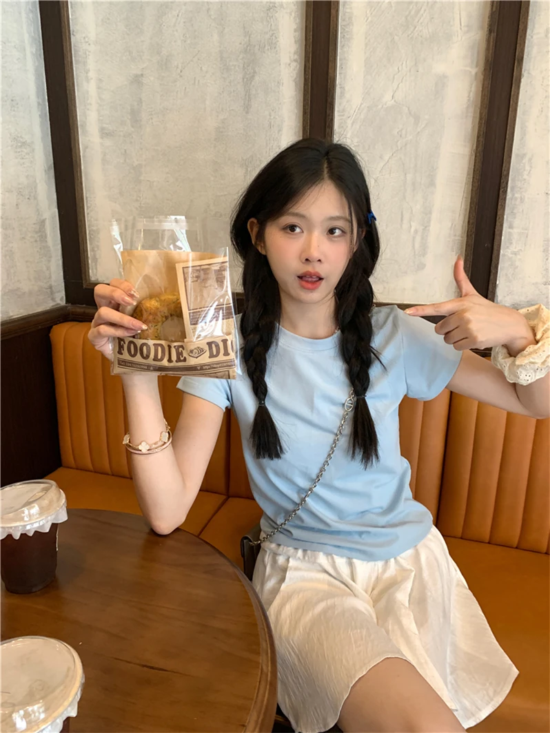 Pphome Commuter Simple ~ Базовая универсальная футболка с короткими рукавами и плечами