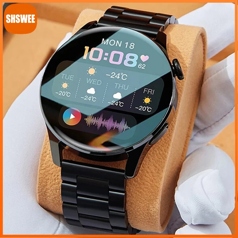 

For Xiaomi New Bluetooth Answer Call Smart Watch Smart Watch Men Waterproof Sport Fitness Tracker Smartwatch For Android IOS