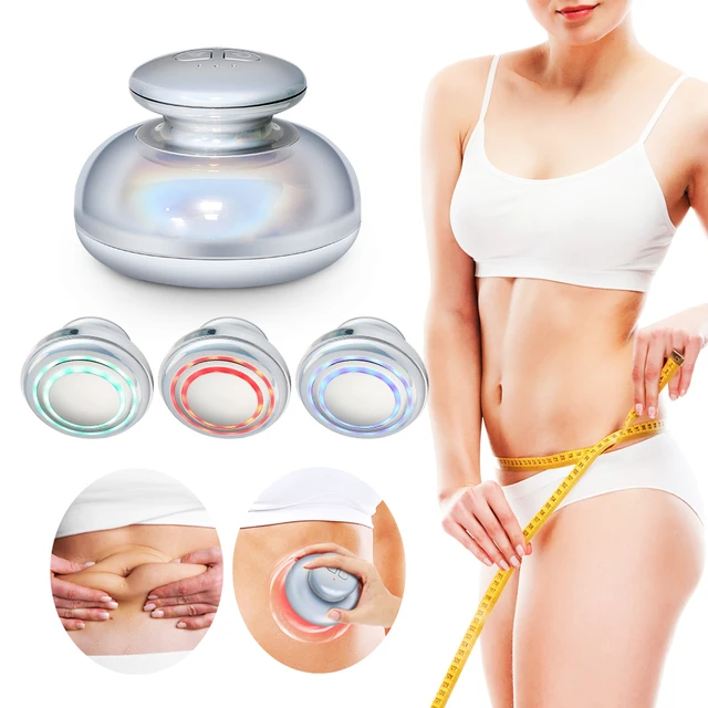 EMS 3 LED Light Body Slimming Machine Skin Tightening Electric Massager Low Frequency Weight Loss Fat Burner Fitness Trainer 1