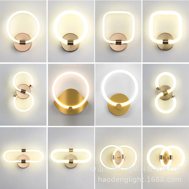 

Современные светодиодные Настенные светильники, ничо-де-пареде, наборы для столовой, аппликация, роспись, дизайн, искусственное освещение для чтения, настенное крепление