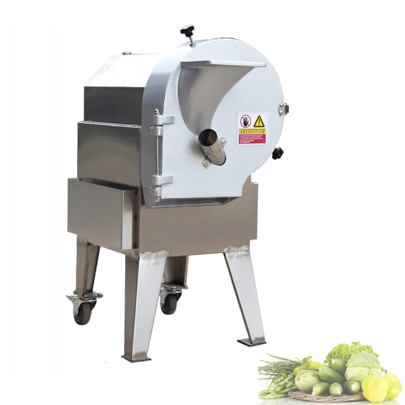 

Stainless Steel Vegetable Cutter Electric Cucumber Carrot Onion Slicer Shredder Dicing Machine Commercial Cabbage Chopper