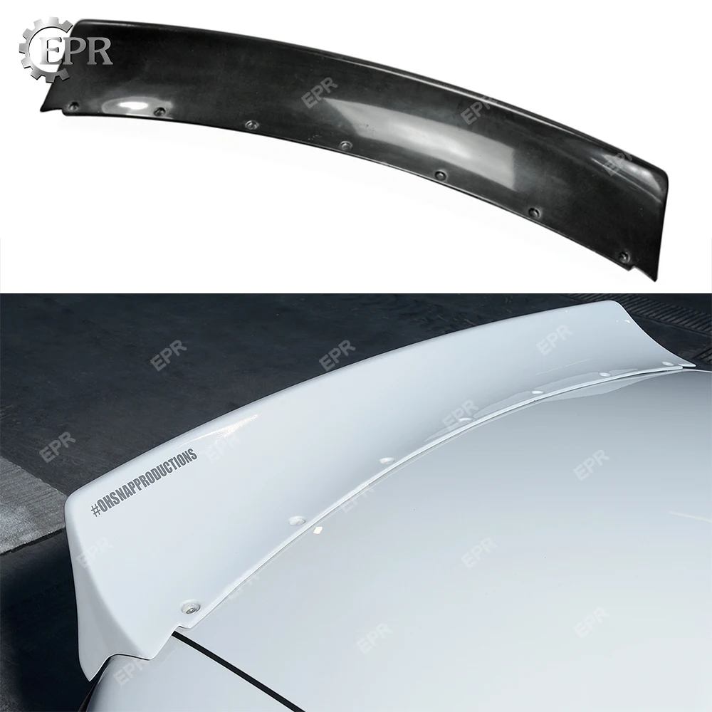 

(Local in USA) For Mazda MX5 NA Miata Roadster (1989-1997) Wide Body FRP Glass Fiber Rear Spoiler Unpainted Trunk Lip Wing