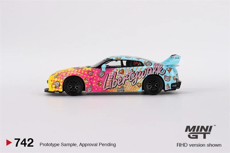 Модель автомобиля MINI GT Mijo 1:64 LB-Silhouette WORKS 35GT-RR Ver.1 LBWK RHD