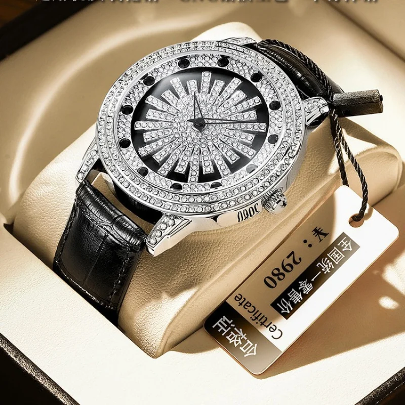 Мужской кожаный ремень Good Luck Comes новая концепция черная технология студенческие