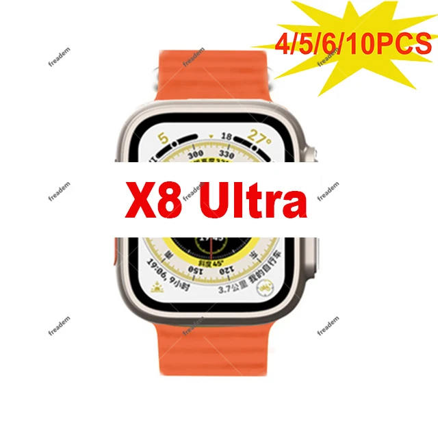

Lastest Series 8 X8 Ultra Smart Watch Men 2.08 Inch NFC Bluetooth Call Wireless Charging ECG Always-On Display Sport Smart Watch