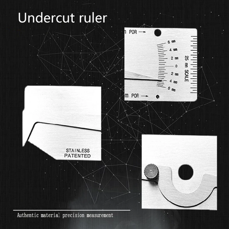 Измеритель глубины высоты Сварной калибр Закусочная кромка для стола фрезерного