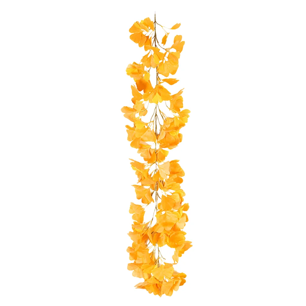 

1m Leaf Vine Simulation Rattan Artificial Leaves Wall Hanging Vine Leaf Garland Plants Decoration Home Decor Accessories