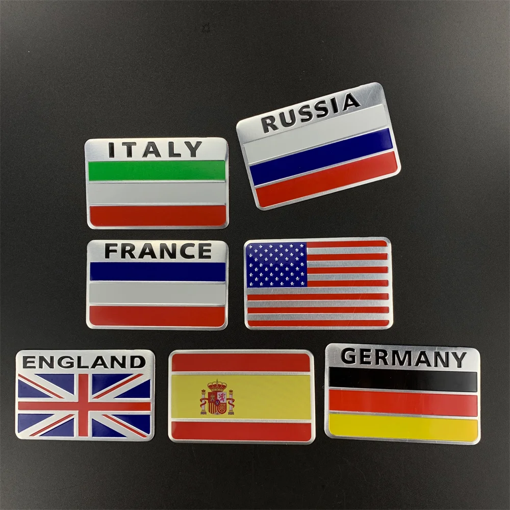 

Алюминиевый Национальный флаг, автомобильная Наклейка для Honda Ciimo Elysion