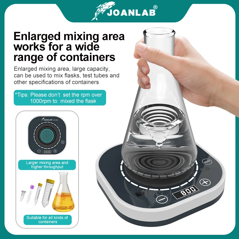 JOANLAB Vortex Mixer Лабораторный шейкер Пигмент для татуировки Лак ногтей Смеситель