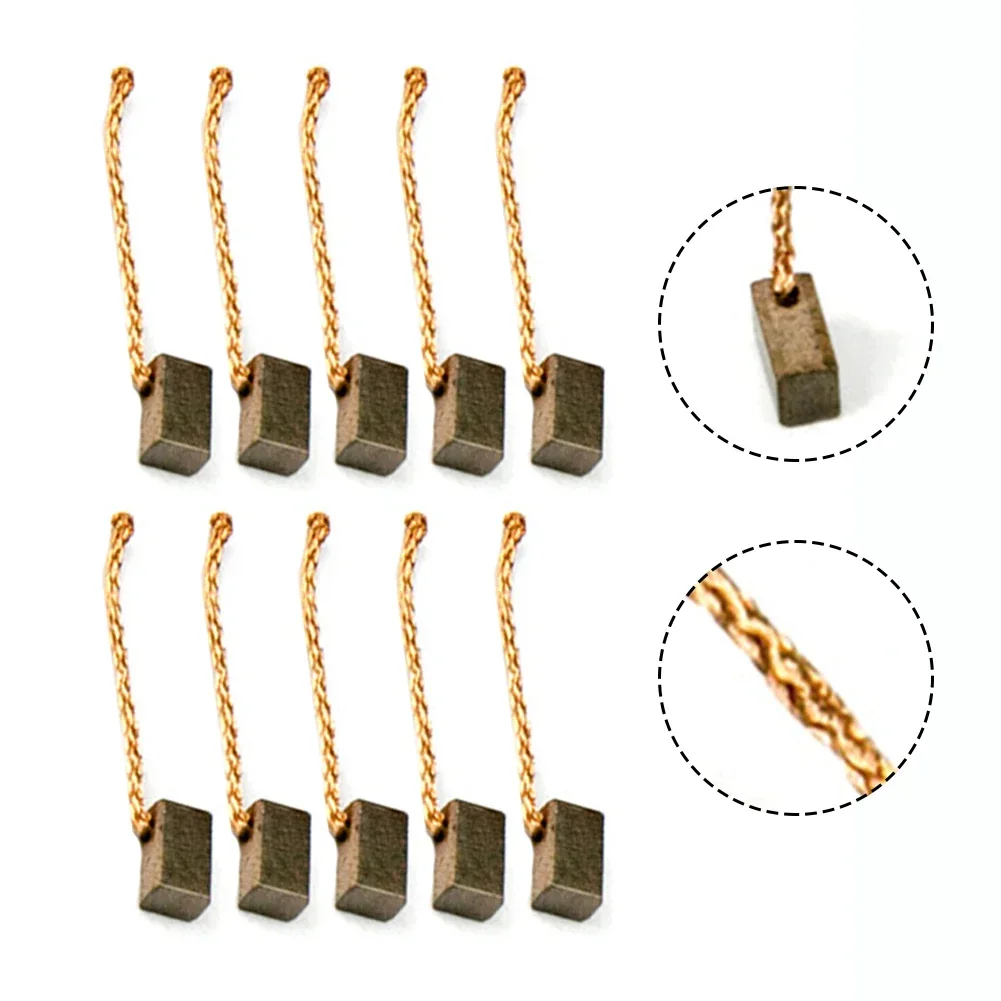 

Комплект из 10 угольных щеток VIBRATITE 4*5*8 мм