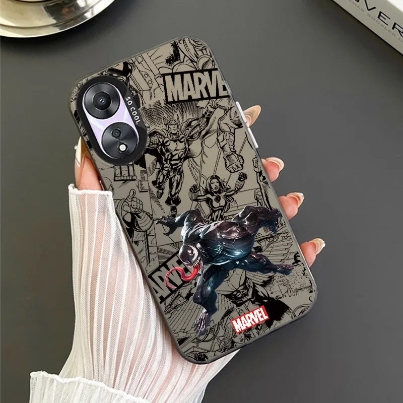 Marvel Venom Colorful Phone Case For OPPO Realme 13 12 11 10 9i 8i 6i 5i 5S Narzo 20A 10A Pro Plus Funda Cover Shell Capa