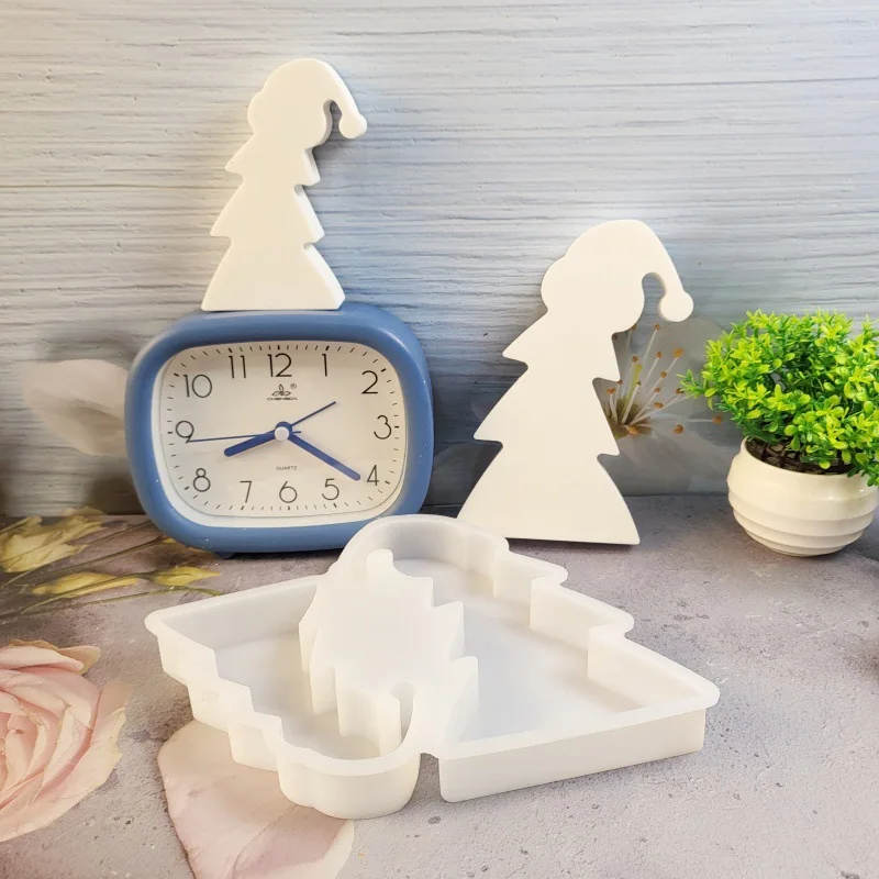 Гипсовые штукатурные формы для новогодней елки в шляпе сделай сам 2025