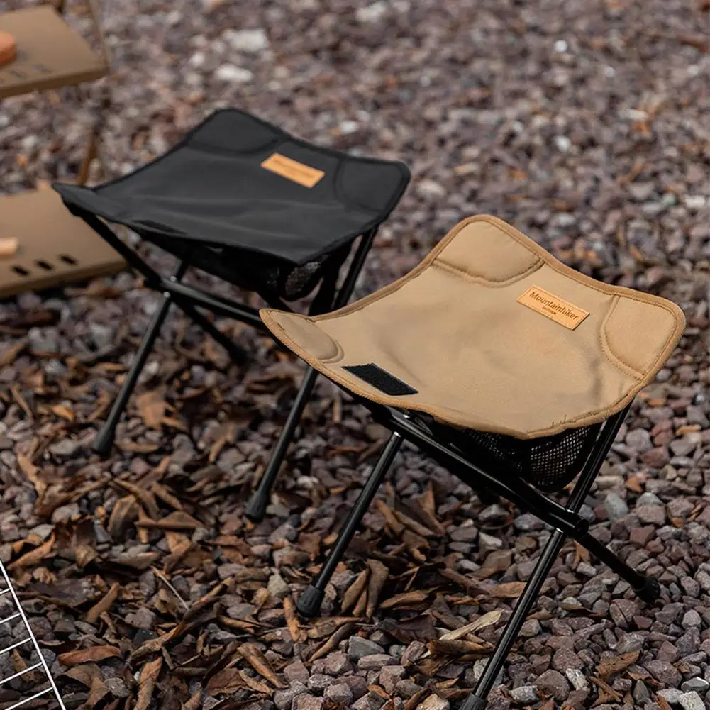 Portable Moon Chair Outdoor Folding Ultralight Aluminum Alloy Camping Beach Chair Maza Fishing Stool Dropship enlarge