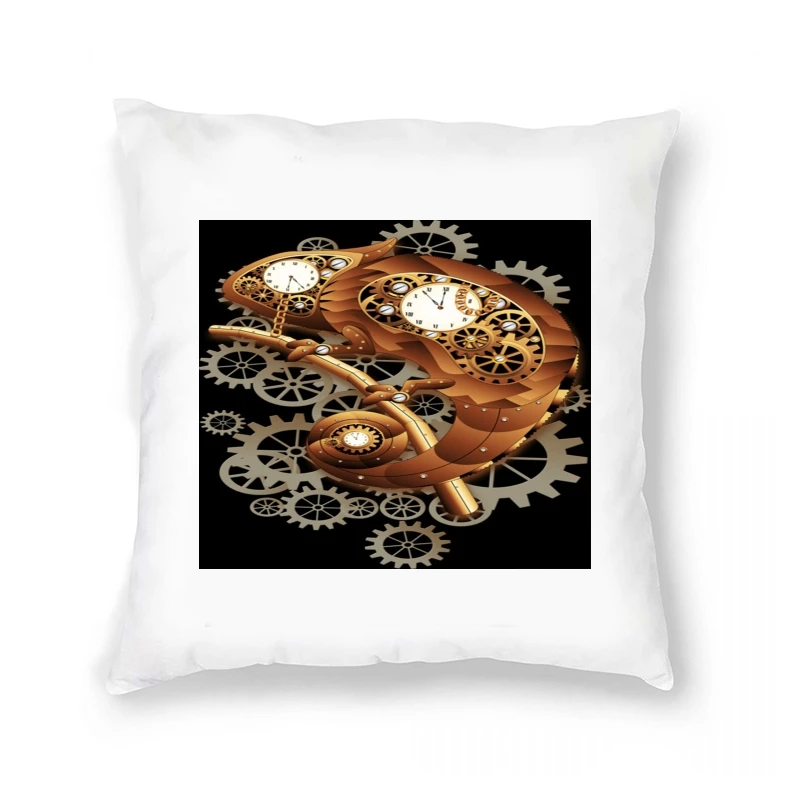

Chameleon Steampunk Vintage Leisure Thanksgiving Day All & Fashionable Pillow Case