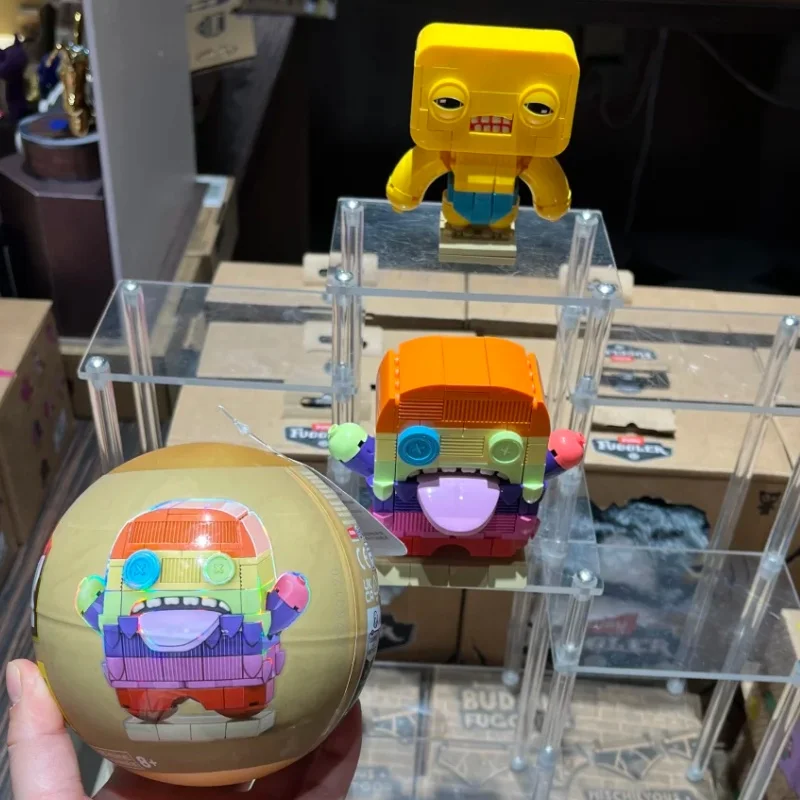 Фото Новинка! Оригинальная серия фигурок Fuggler Max Teeth Monster: коллекционная игрушка-сюрприз в закрытой коробке, модная коллекционная кукла, украшение для рабочего стола, подарок-сюрприз. №4
