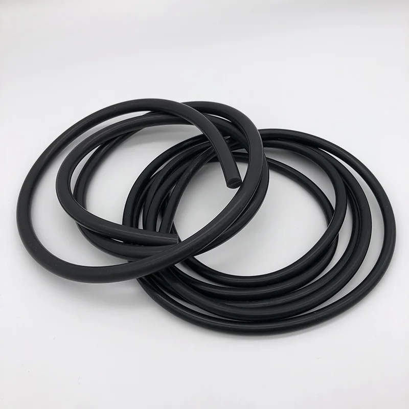 Черный силиконовый резиновый стержень шнур диаметр 0 8 мм 1 5 2 3 4 6 7 10 12 мм-20 |