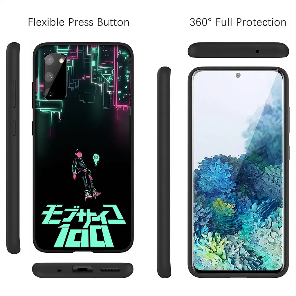 Mob Psycho 100 Wallpaper Cover Case for Huawei P30 P20 P10 Y6 Y7 Y9 Prime Mate 10 20 Pro Lite Y9A Y8S P Smart 2019 Phone Casing