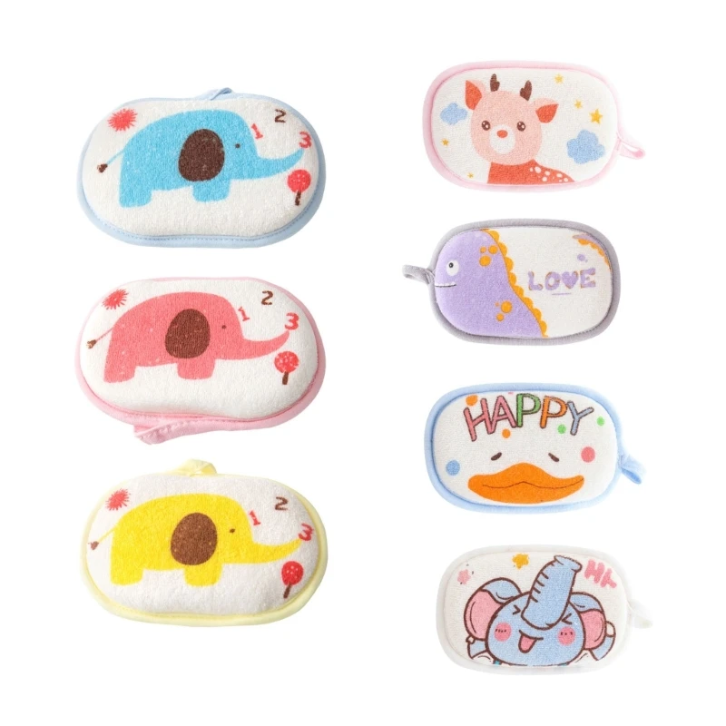 

Защитная кожа, натуральная губка для ванны, мультяшная мягкая губка для душа, подарок для детского душа