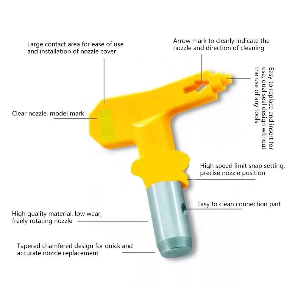 

Tungsten Steel Spray Tip Commercial Buildings Spray Works Oil Paint Sprayable Interior And Exterior Latex Paint