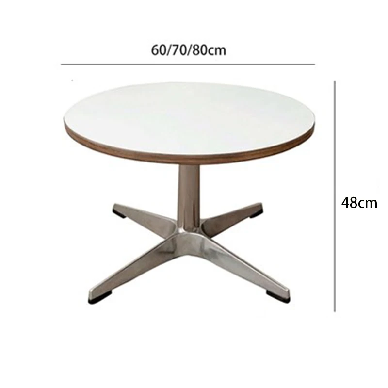 Круглый чайный столик в Корейском стиле дизайнерский креативный Личный Домашний