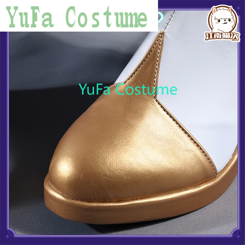 YuFa костюм Genshin Impact путешественник Lumine обувь для косплея ботинки игры аниме