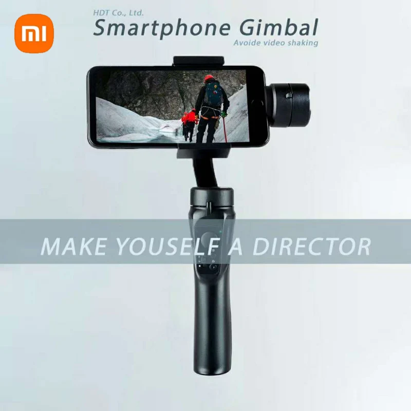 

Xiaomi Smart PTZ Follow Handheld Gimbal Sports Anti-Shake 3-Axis Video Face Follow Recognition Stabilizer Portable Outdoor