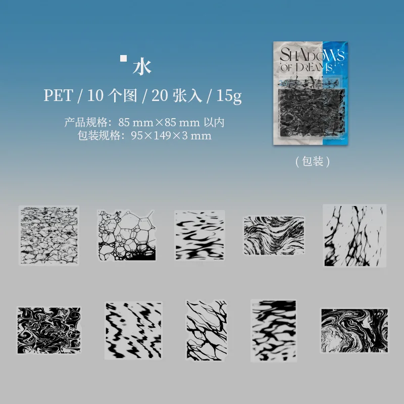 

Набор из 20 листов бумаги для скрапбукинга Alideco