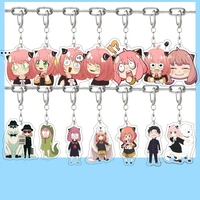 2022 new spy play house anime net red spy%c3%97family anime peripherals keychain necklace brooch small jewelry small gift