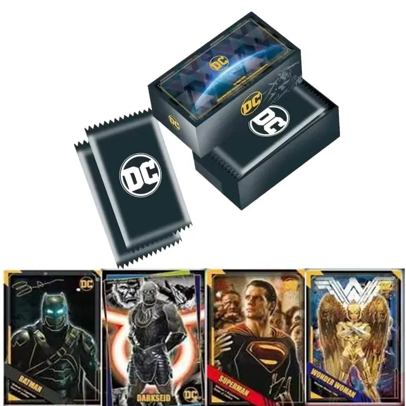 DC Movie Series Justice League Peripheral Superman Rare S Cards Marvel The Avengers Booster Box Kids Christmas Birthday Toy Gift