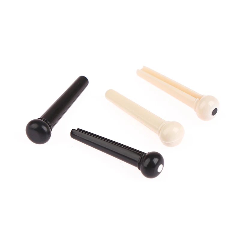 

20Pcs Acoustic Guitar String Bridge Pins for 6 String Replacement Plastic Pillar Inlay Shell Dot Pin Puller String Nails