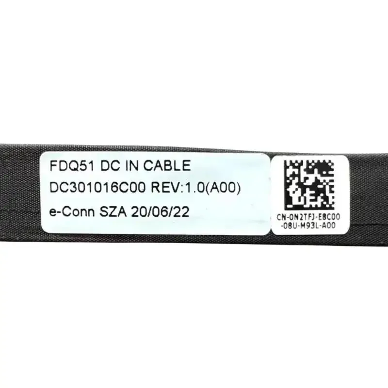 Для нового оригинального Dell Alienware M15 R3 R4 FDQ51 кабель постоянного тока для ноутбука