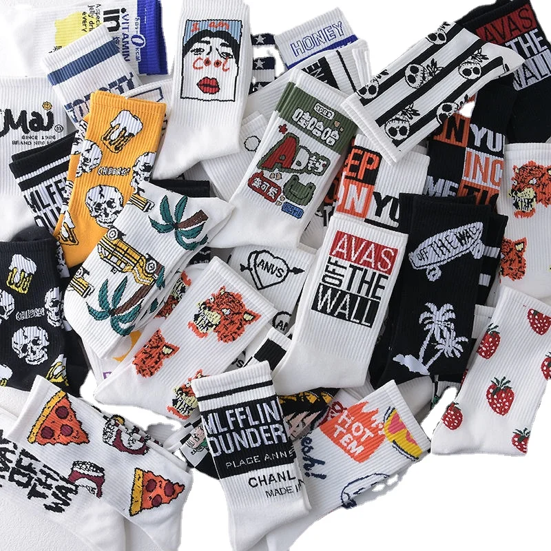 

Носки женские, хлопковые, в Корейском стиле, забавные