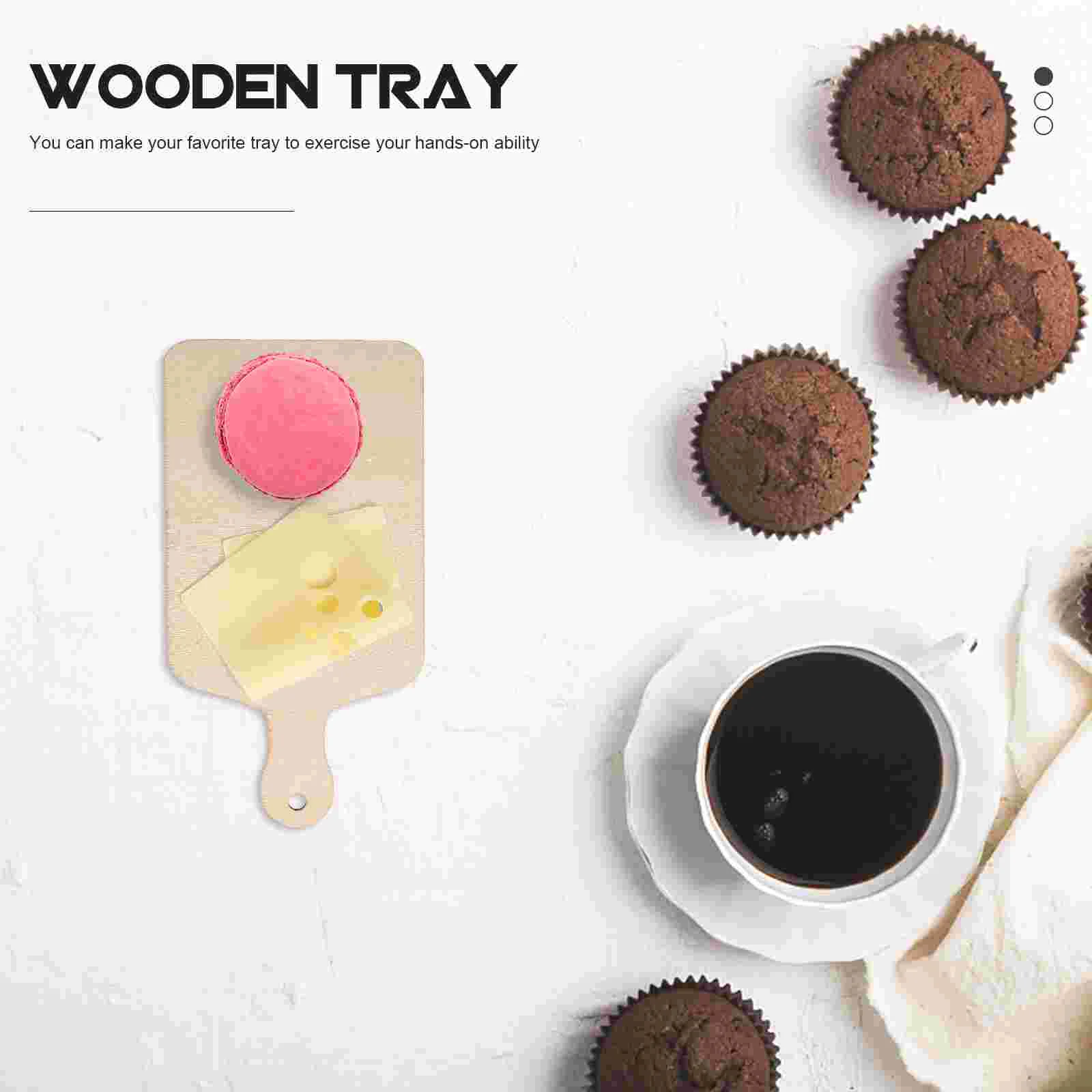 6 шт. настольные подставки сделай сам деревянная разделочная доска сервировочные