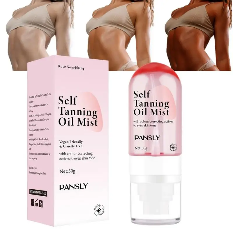 

Self Tanning Oil Spray Sunburn Prevention Spray Tanning Foam Natural Self Tanner Spray Oil For A Wheatish Tone And A Sexy Look