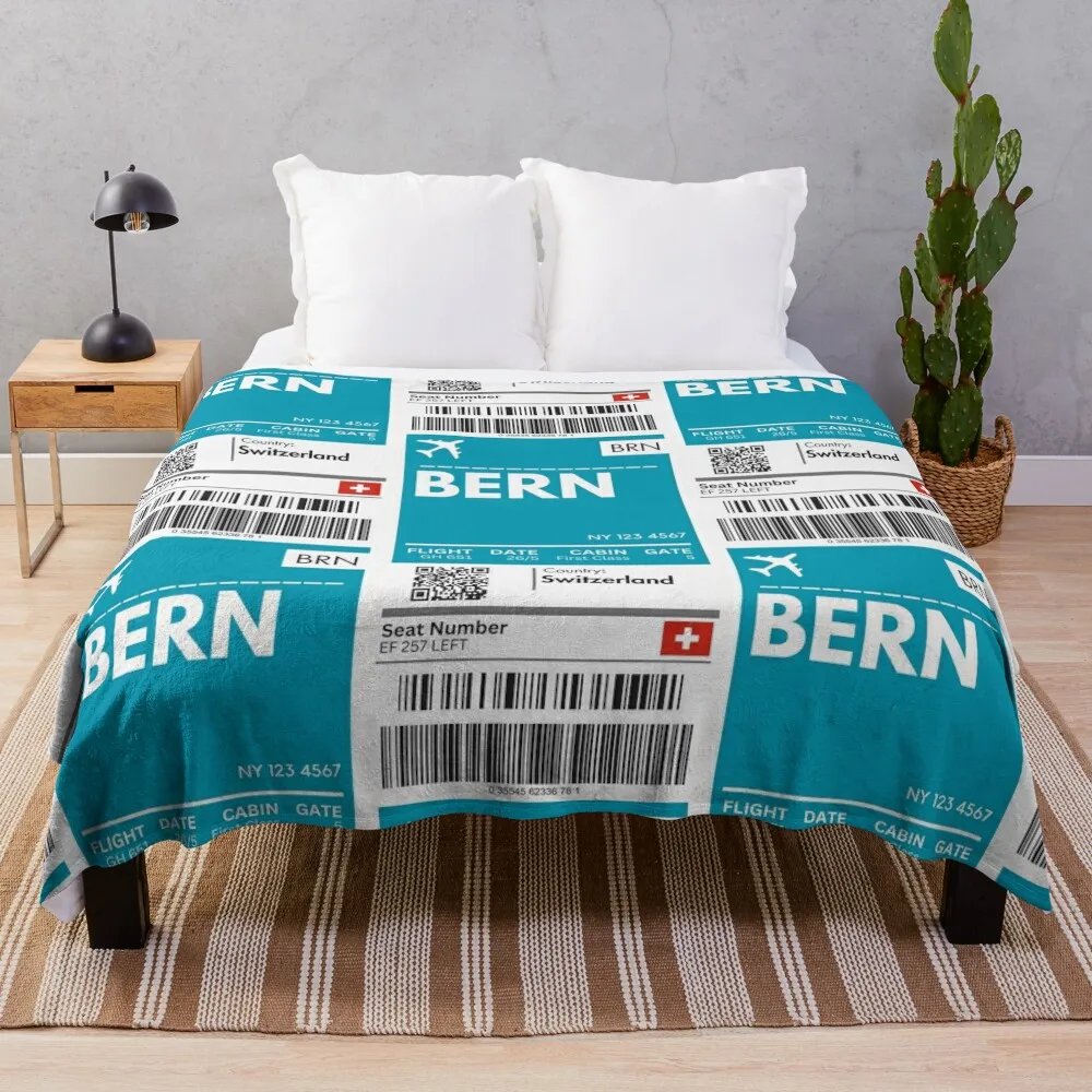 Берн самолет посадочный проход пледы декоративные диваны ворс кровать одеяла