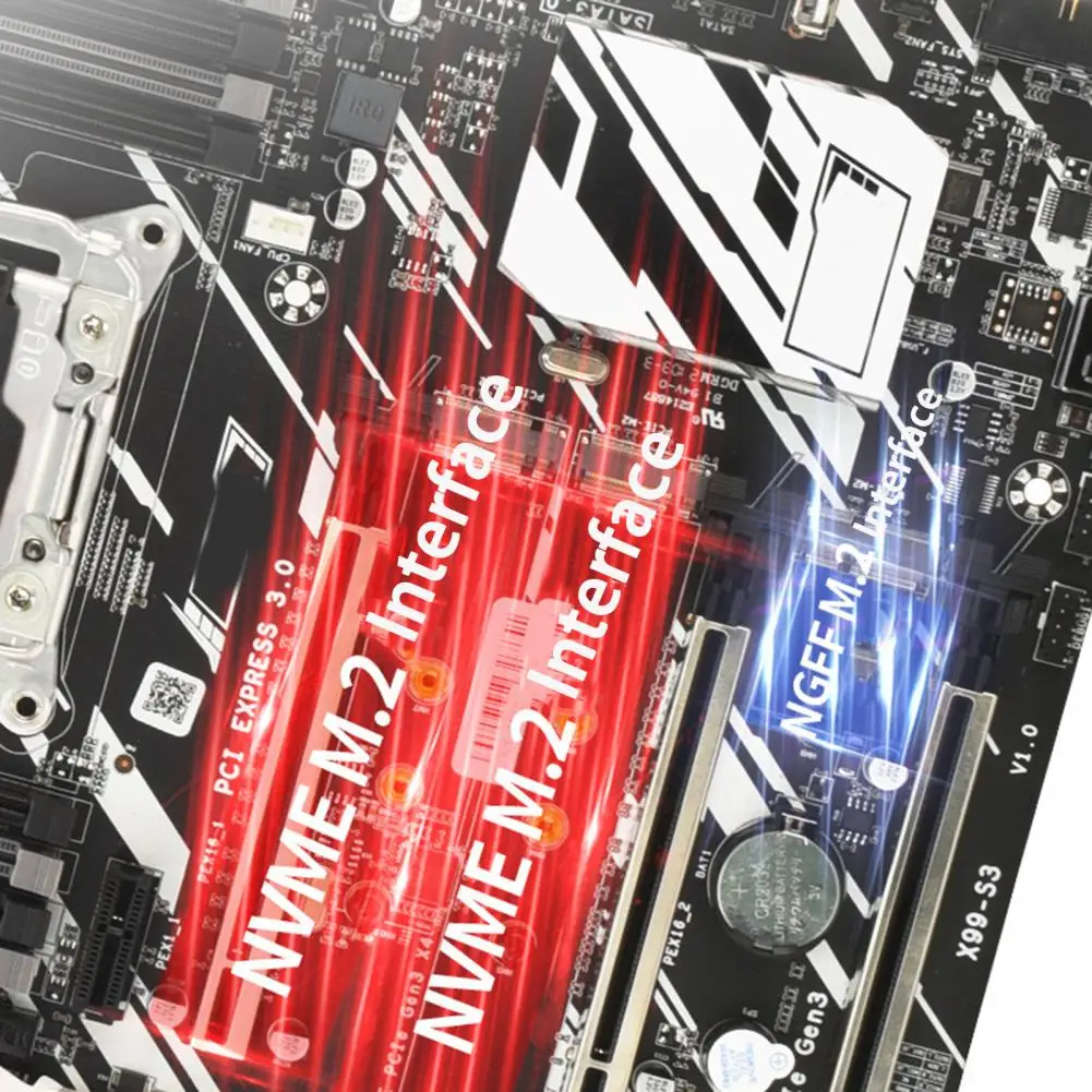     LGA2011 V3,  E5 DDR4  ECC REG NVME USB3.0,   Turbo boost