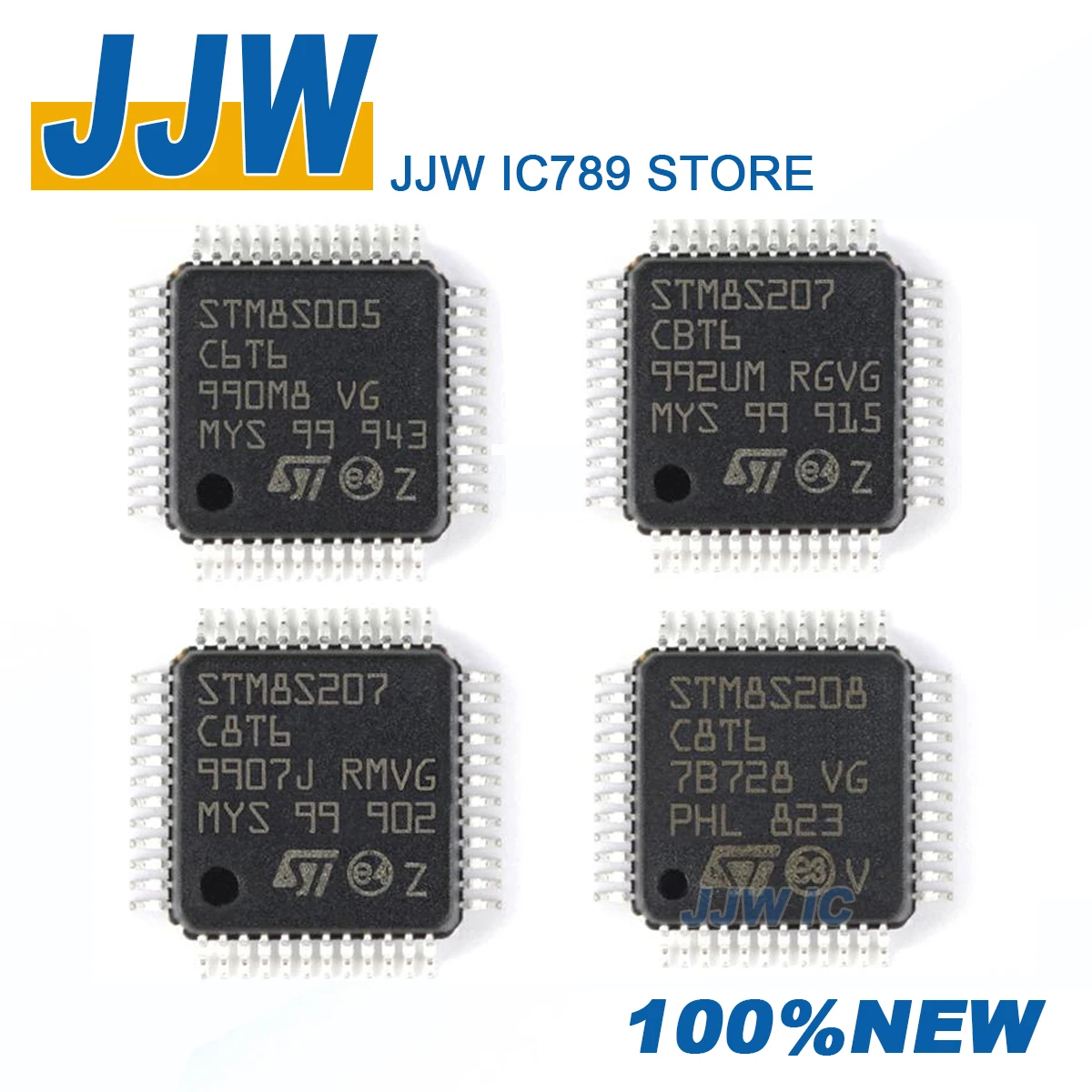 Чип STM8S207C8T6 STM8S207CBT6 STM8S208C8T6 STM8S208 STM8S207 STM8S 8S005C6T6 STM8S005C6T6 STM8S207C8T6TR QFP цена по заказу |