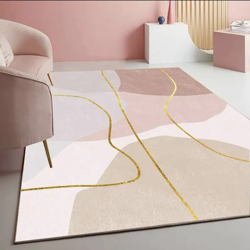 

Light Luxury Carpets For Bedroom Big Living Room Decoration Home Carpet Soft Non-Slip Lounge Rug Bedroom Decor Rugs Door Mat
