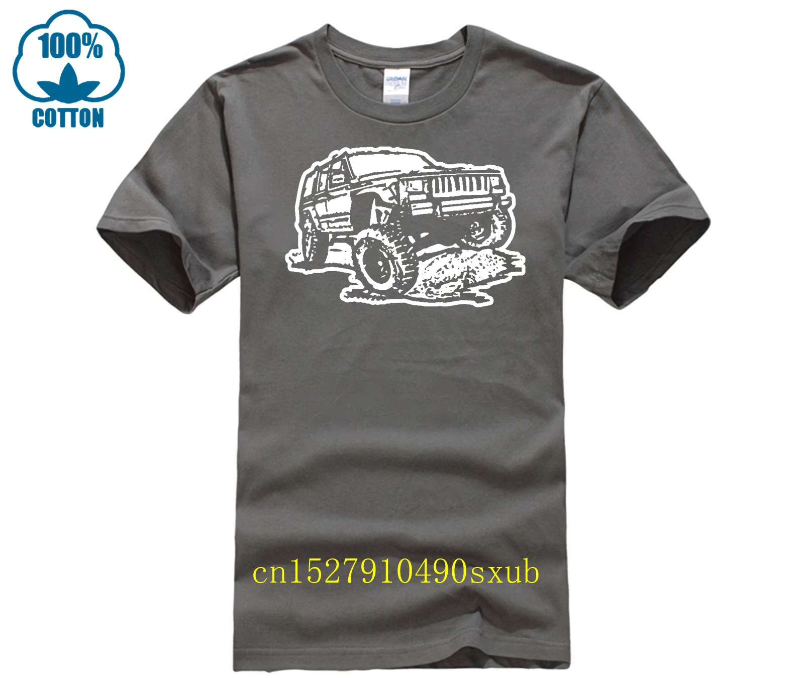 Новинка 2024 мужские футболки футболка XJ Cherokee подарок для внедорожника 4x4 папа