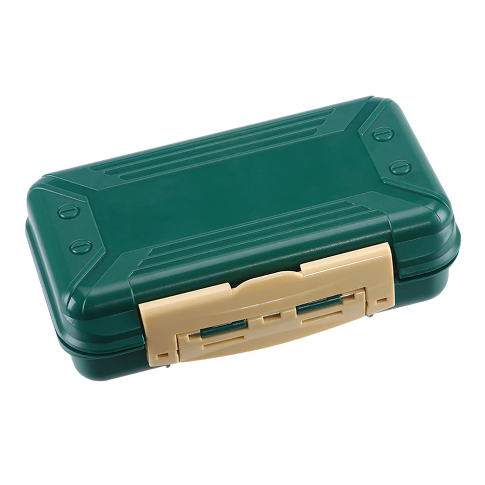 

Lure Bait Storage Box Convenient Fishing Tackle Box Designed With Removable Baffle & Anti Open Double Lock Buckle