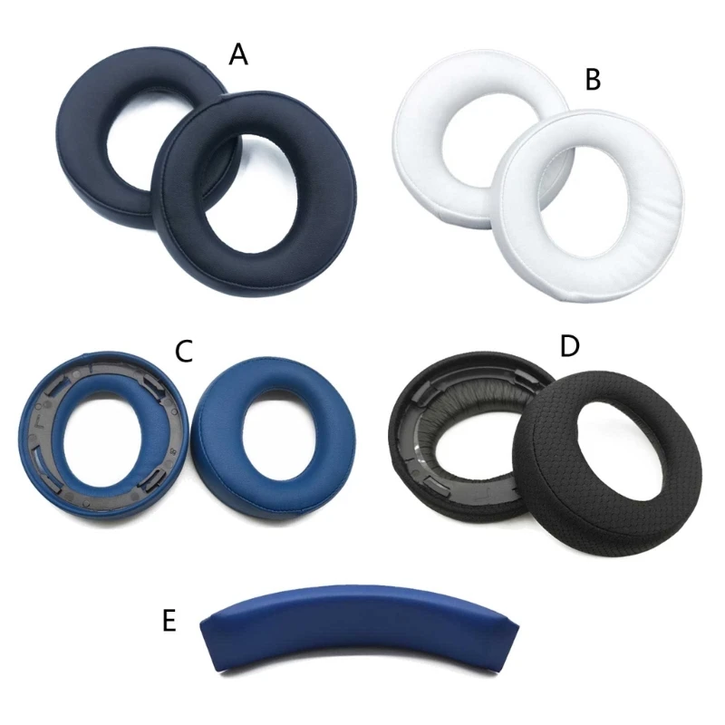 Ear Pad For PS3 PS4 Third generation Gold 7.1 Earphone Earpad Earplug Sleeve Earmuffs and Headband 0083 PU/Cloth
